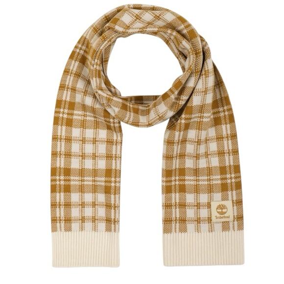 Timberland wheat Plaid Scarf - Picture 1 of 10